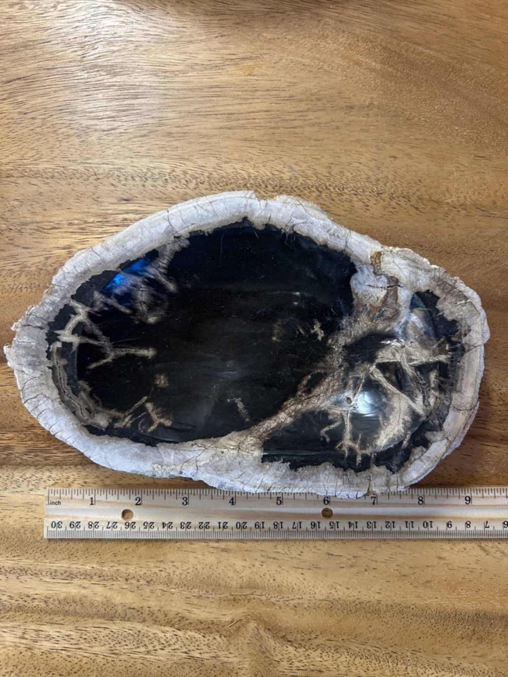 Petrified Wood Decorative Bowl - Picture 16 of 17